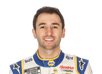 Chase Elliott, driver of the #9 Kelley Blue Book Chevrolet, celebrates after winning the NASCAR Cup Series Hollywood Casino 400 Presented by ESPN BET at Kansas Speedway on September 28, 2025 in Kansas City