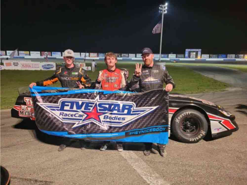 Top-3 finishers at Twin Falls include runner-up Bryce Bezanson, winner Kasey Kleyn and Ryan Phipps who finished third.