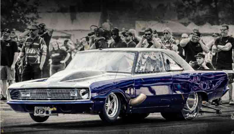 One of the typical Outlaws, the class that will race at Qlispe Raceway, Aug. 15-16. 