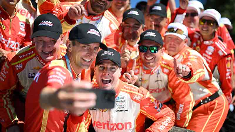 Power breaks Penske drought at Portland - Palou claims fourth season title 