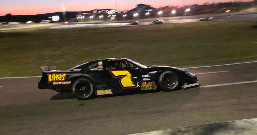 Zach Riehl at Mission Valley Super Oval