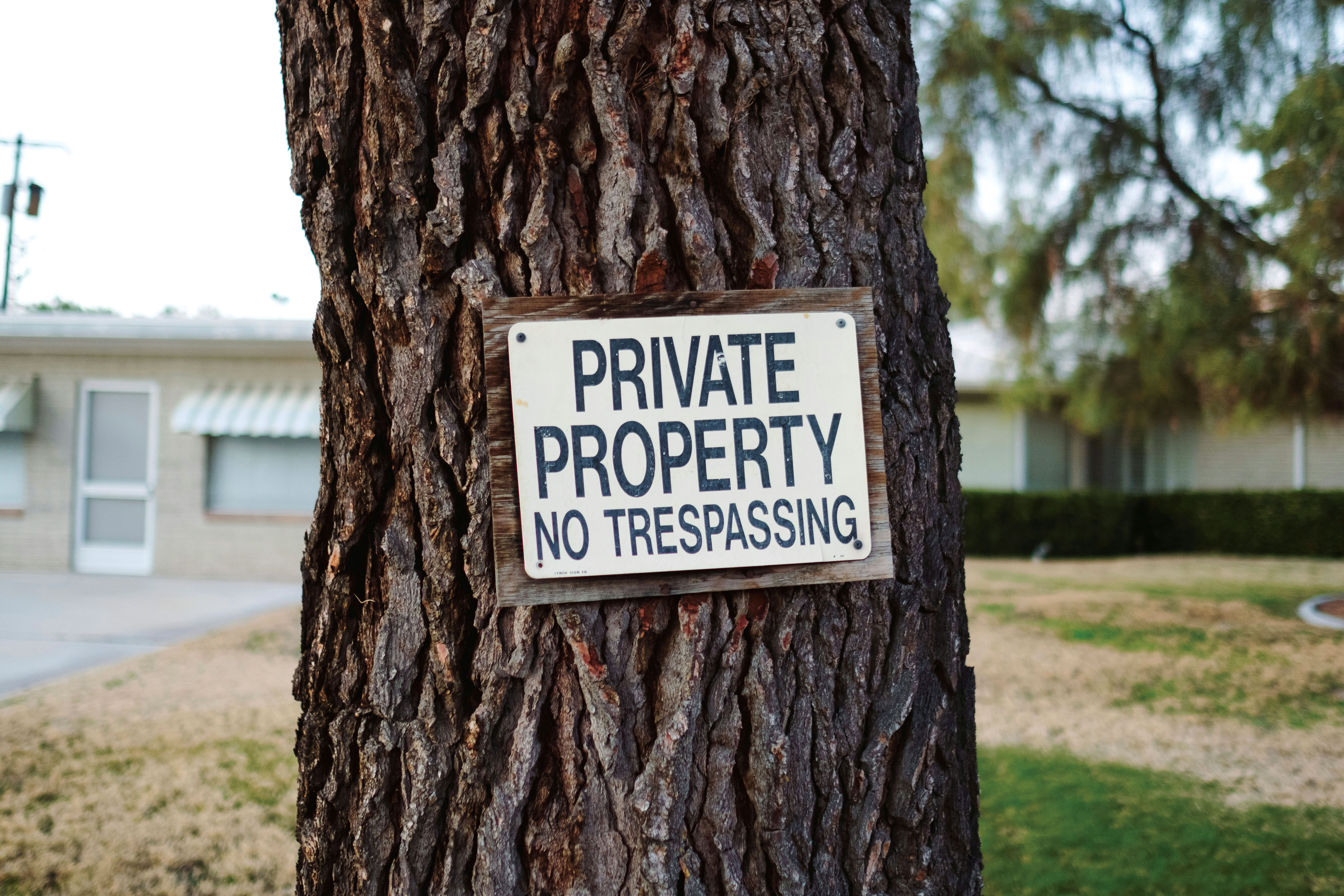 No Trespassing