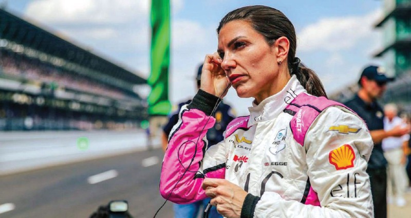 Legge First Woman to Run Both Indy 500, Coca Cola 600