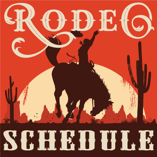 Rodeo Schedule